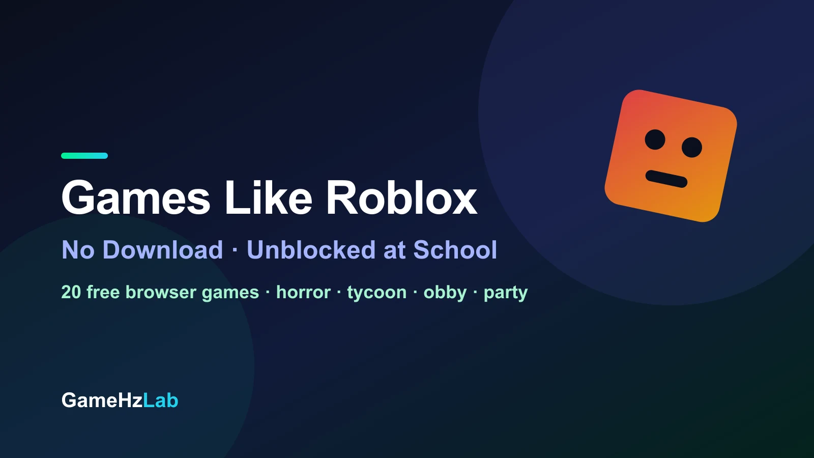 20 Browser Games with Roblox-Like Genres